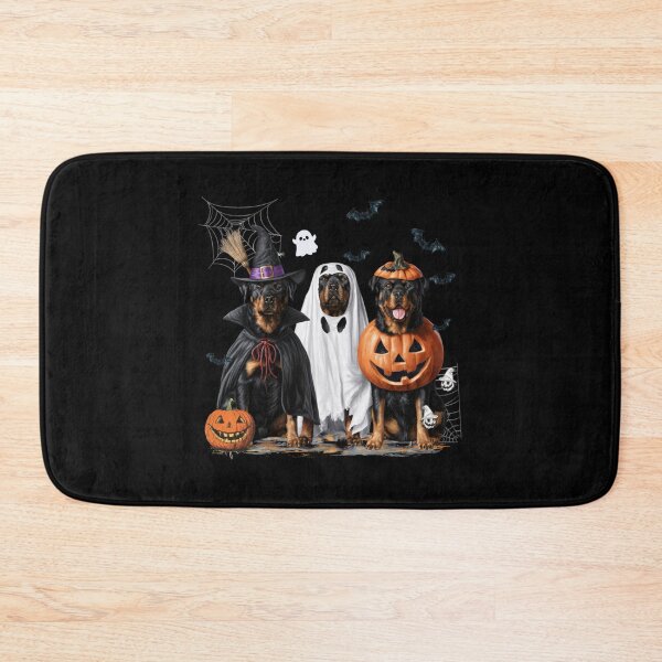 Item preview, Spooky Ghost Rottweiler Pumpkin Halloween Dog Lover designed and sold by Anime-Nomad.