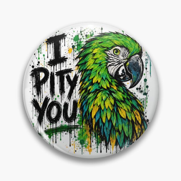 Item preview, Colorful Macaw Parrot – Vibrant Tropical Bird Splash Art designed and sold by SidneiSampaioStudio.