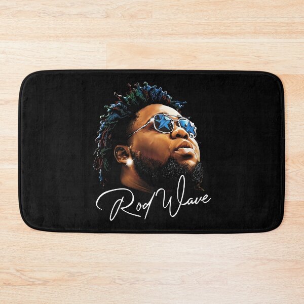 Item preview, Rod Wave Wearing Blue Star Sunglasses designed and sold by ismaelgeme.
