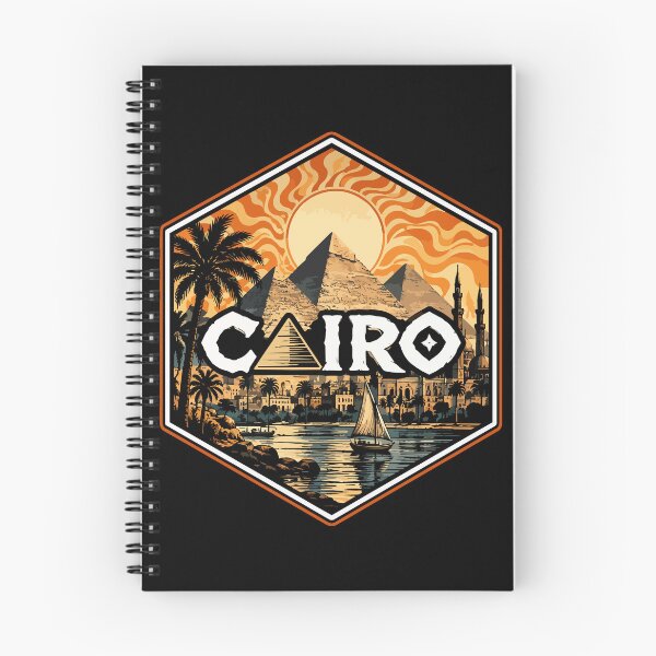 Item preview, Cairo Egypt Piramids Trippy Art Travel designed and sold by TomFrontierArt.