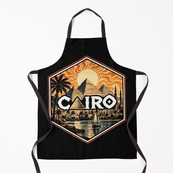 Item preview, Cairo Egypt Piramids Trippy Art Travel designed and sold by TomFrontierArt.