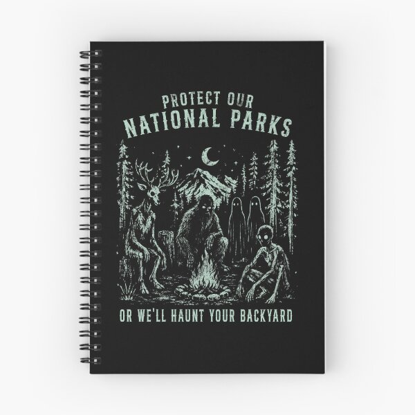 Item preview, PROTECT OUR NATIONAL PARKS OR WE'LL HAUNT YOUR BACK YARD designed and sold by delllsdesigns.