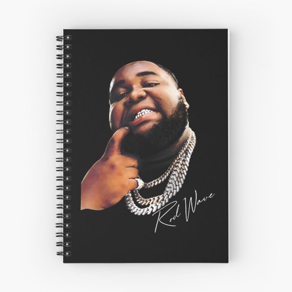 Item preview, Rod Wave Smiling Showing Grillz And Silver Chains designed and sold by ismaelgeme.