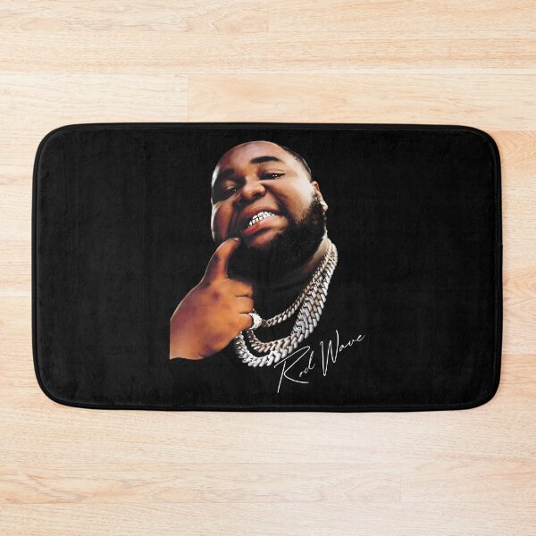 Item preview, Rod Wave Smiling Showing Grillz And Silver Chains designed and sold by ismaelgeme.