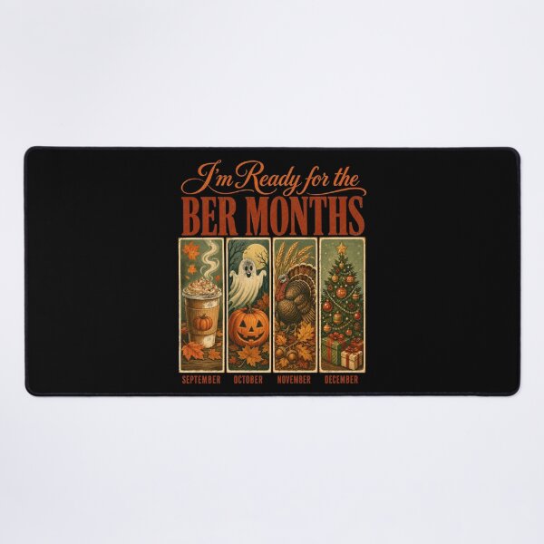 Item preview, BER Months Cozy Fall Autumn Halloween Thanksgiving Xmas designed and sold by Anime-Nomad.