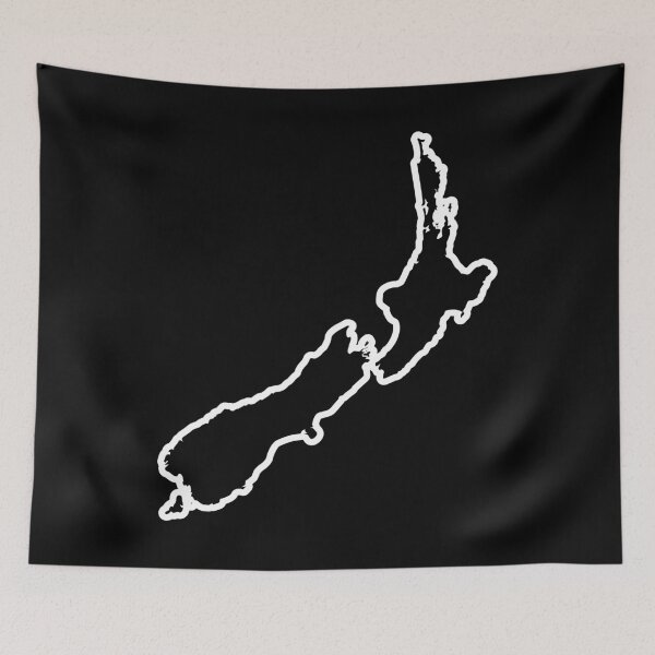 Item preview, New Zealand Country Outline NZ designed and sold by shitpostee.