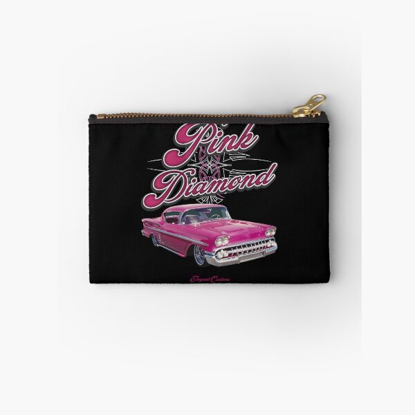 Item preview, 1958 Impala Pink Diamond with text - Lowrider, Kustom, Hot Rod, Muscle Car designed and sold by Elegant Customs.