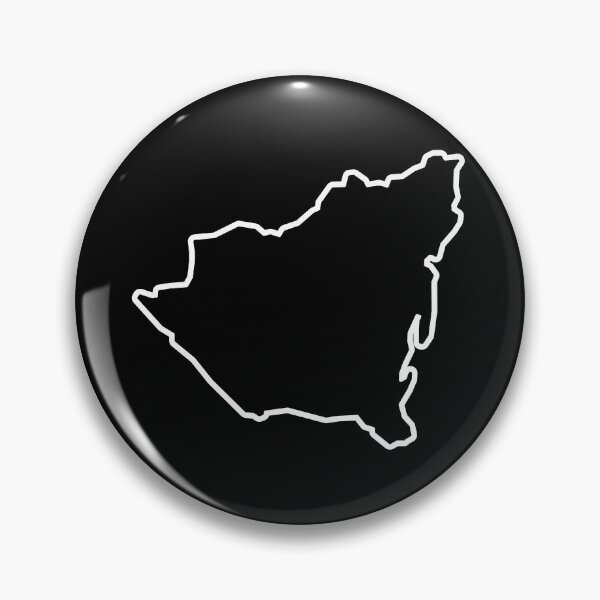 Item preview, Nicaragua Country Outline NI designed and sold by shitpostee.