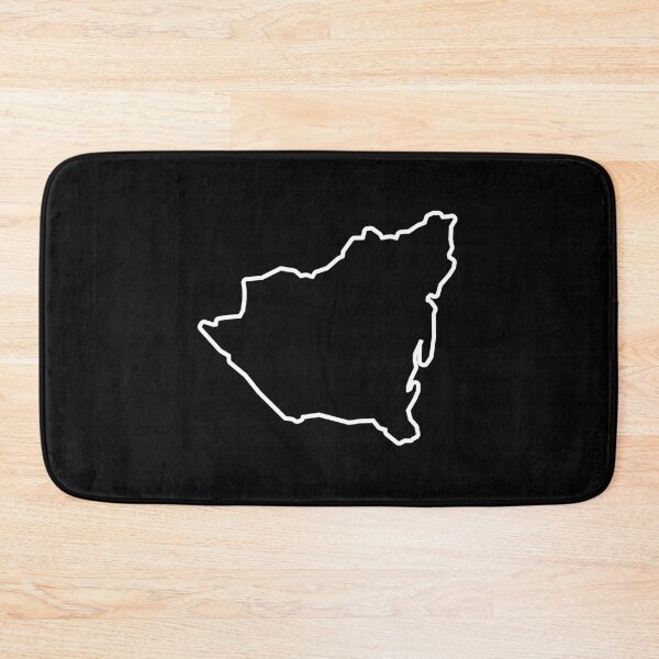 Item preview, Nicaragua Country Outline NI designed and sold by shitpostee.
