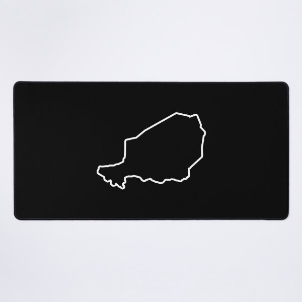 Item preview, Niger Country Outline NE designed and sold by shitpostee.