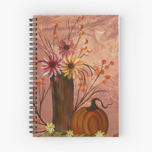 Item preview, Autumn flowers and pumpkin arrangement designed and sold by Flower Art by FR.