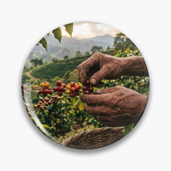 Item preview, Coffee farmer harvesting coffee designed and sold by Cafetera Moka Italiana.