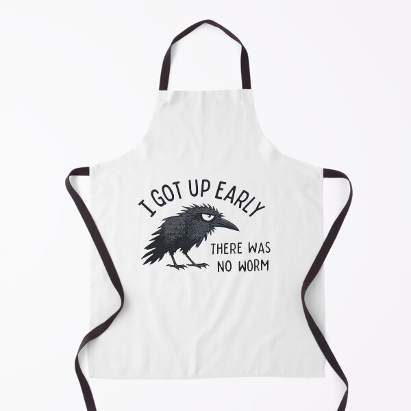 Item preview, I Got Up Early There Was No Worm Crow designed and sold by ismaelgeme.