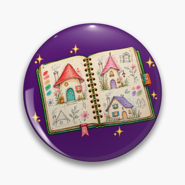 Item preview, Charming Vintage Fairy Tale Sketchbook designed and sold by JessouArt.