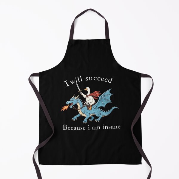 Item preview, I Will Succeed Because I Am Insane designed and sold by ismaelgeme.