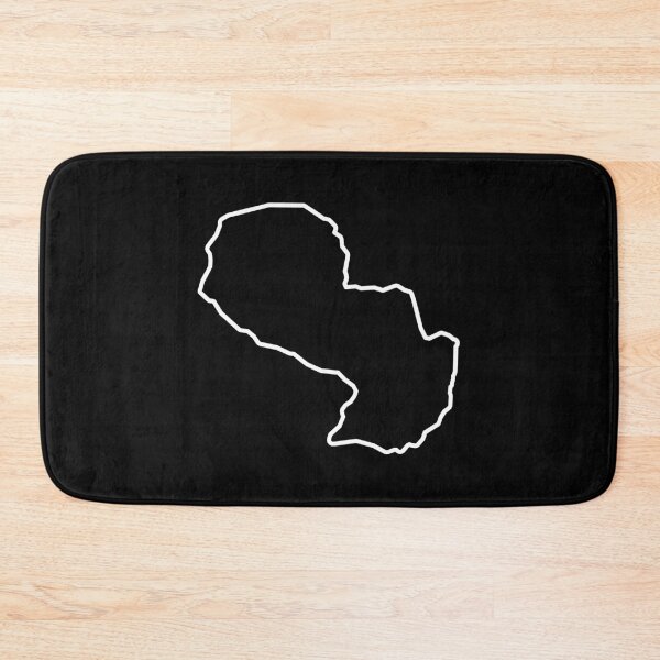 Item preview, Paraguay Country Outline PY designed and sold by shitpostee.