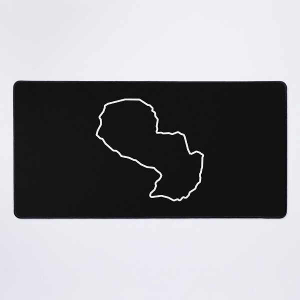 Item preview, Paraguay Country Outline PY designed and sold by shitpostee.