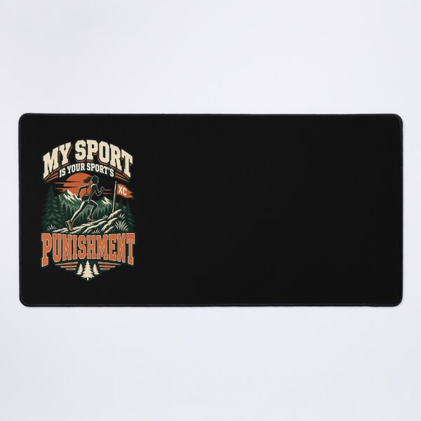 Item preview, My Sport Is Your Sport's Punishment Cross Country Runner designed and sold by Ridaelb.