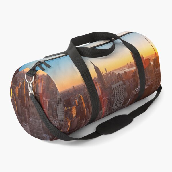 Item preview, NYC Panoramic Skyline - Manhattan Sunset Cityscape designed and sold by DGMaxShop.