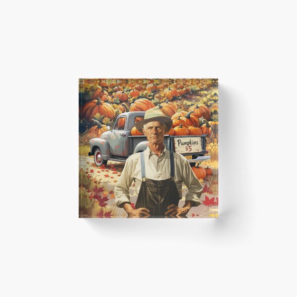 Item preview, THE PUMPKIN FARM IS READY designed and sold by Tammera.