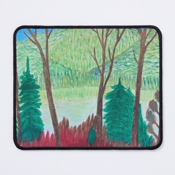 Item preview, Muntain top painting designed and sold by Boy and Belugee Studio.