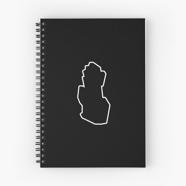 Item preview, Qatar Country Outline QA designed and sold by shitpostee.
