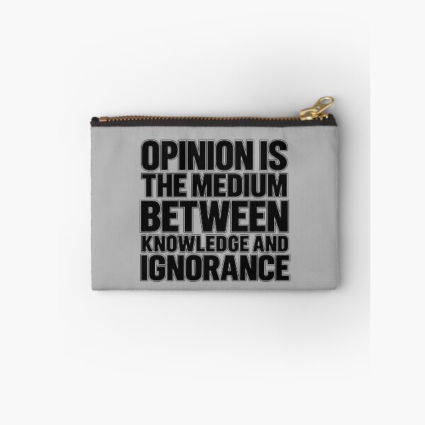 Item preview, Where Knowledge Meets Ignorance designed and sold by Quote Gallery.