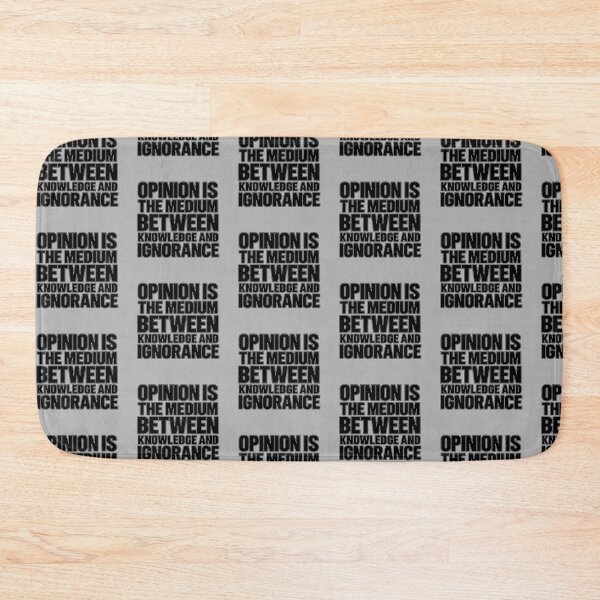 Item preview, Where Knowledge Meets Ignorance designed and sold by Quote Gallery.