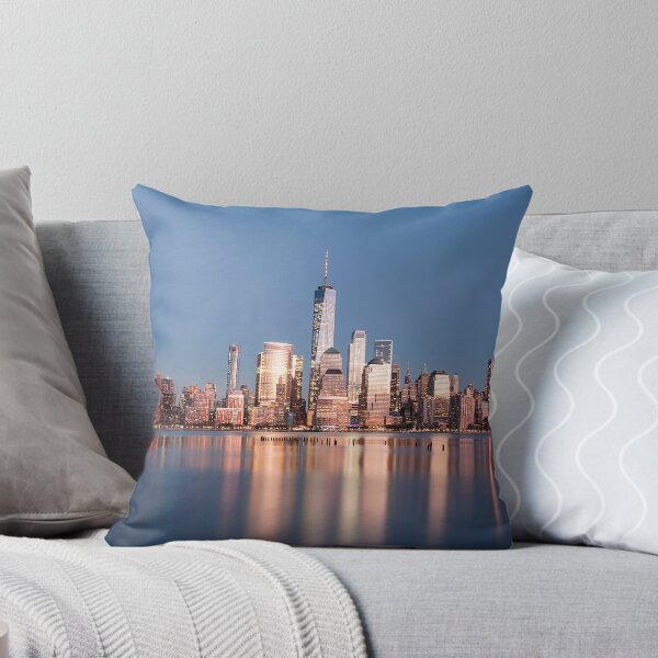 Item preview, Manhattan Sunset - New York City Skyline Reflection designed and sold by DGMaxShop.