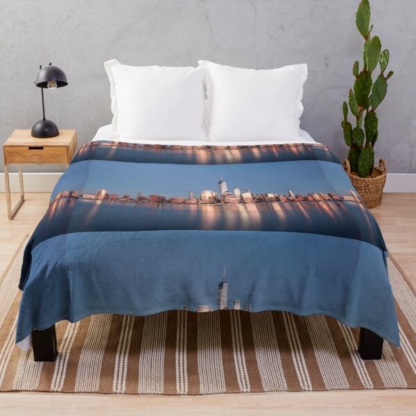 Item preview, Manhattan Sunset - New York City Skyline Reflection designed and sold by DGMaxShop.