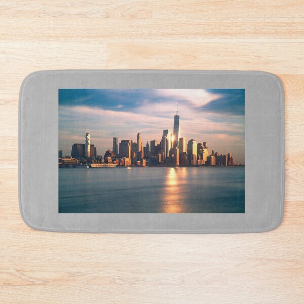 Item preview, Manhattan Sunset - New York City Skyline Reflection designed and sold by DGMaxShop.