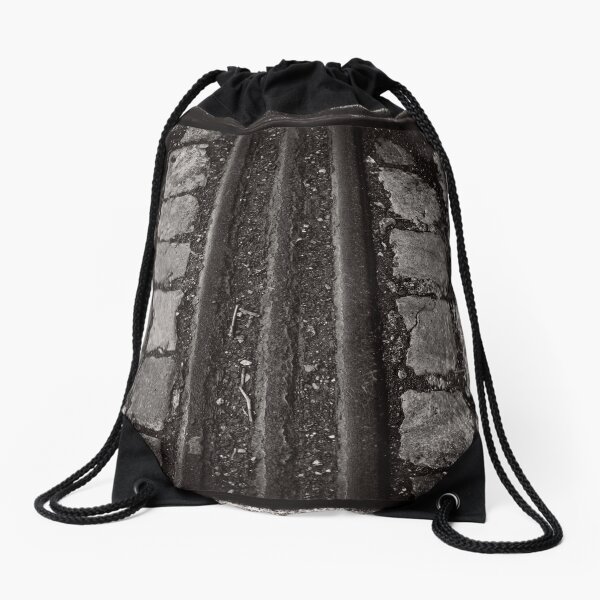 Making Tracks Drawstring Bag