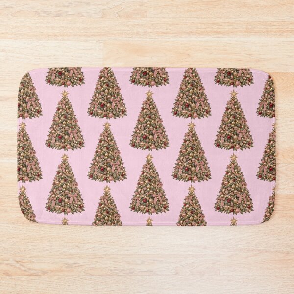 Item preview, Glamorous Pink and Gold Christmas Tree designed and sold by MIRANDA CREATIVE.