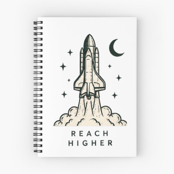 Item preview, Reach Higher | Vintage Rocket Illustration designed and sold by Killercrafters.