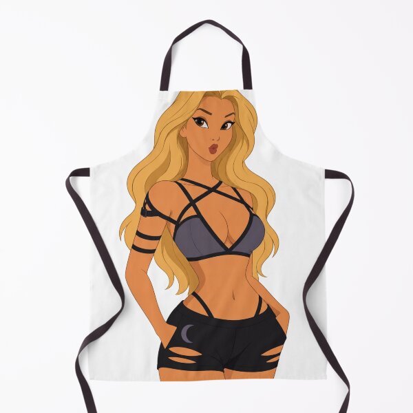 Item preview, Blonde Bombshell – Retro American Cartoon Pin Up designed and sold by  Hollow Moon Studios..