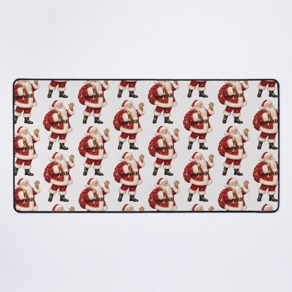 Item preview, Sparkling Santa Waving with Gift Sack designed and sold by MIRANDA CREATIVE.