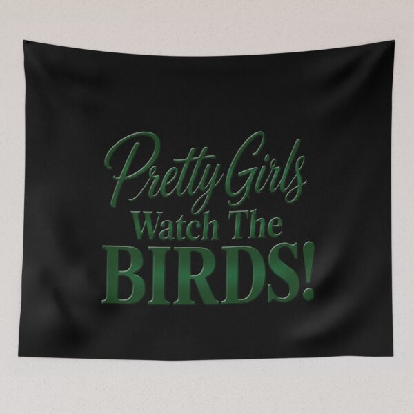 Item preview, Pretty Girls Watch The Birds designed and sold by snhowkk.