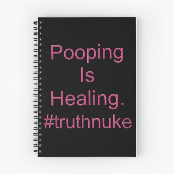 Item preview, Pooping Is Healing Truthnuke designed and sold by snhowkk.