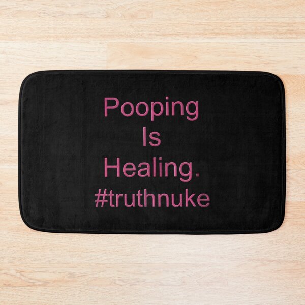 Item preview, Pooping Is Healing Truthnuke designed and sold by snhowkk.