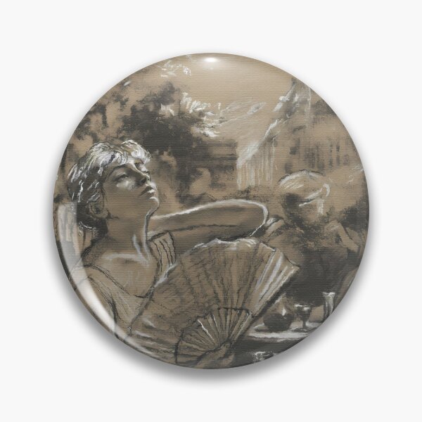 Item preview, Little Dancer Chalk Charcoal Art Study designed and sold by Heaton-B-Design.