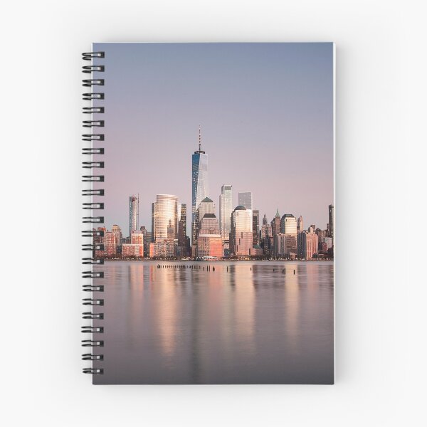 Item preview, Manhattan Pink Sunset - New York City Skyline designed and sold by DGMaxShop.