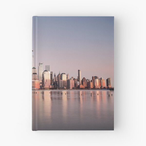 Item preview, Manhattan Pink Sunset - New York City Skyline designed and sold by DGMaxShop.