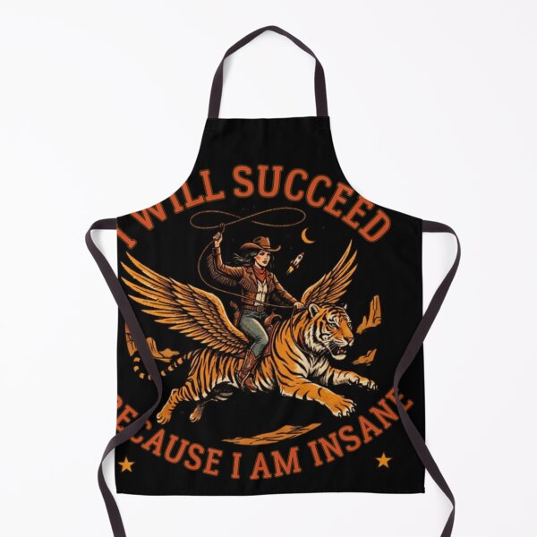 Item preview, I-Will-Succeed-Because-I-Am-Insane designed and sold by w66aboo.