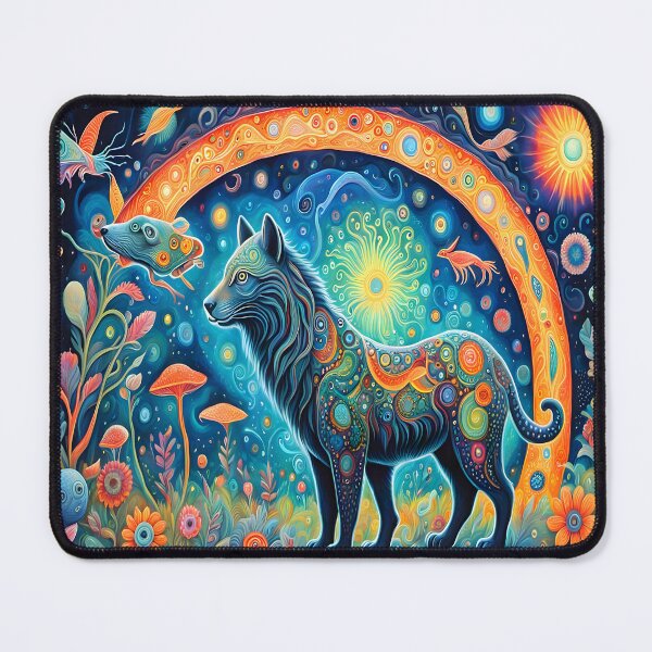 Item preview, Psychedelic Bioluminecent Wildlife designed and sold by artedamensagem.