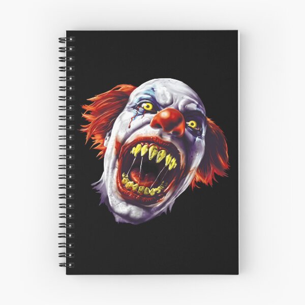 Item preview, Evil Clown With Yellow Teeth And Red Hair designed and sold by snhowkk.