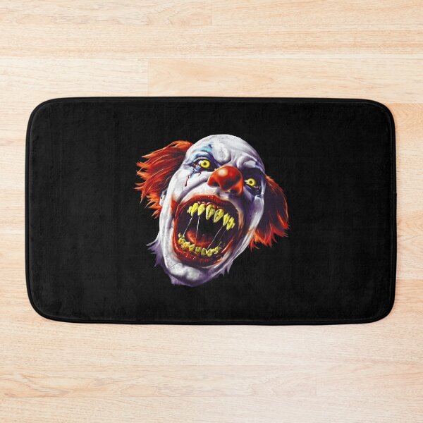 Item preview, Evil Clown With Yellow Teeth And Red Hair designed and sold by snhowkk.