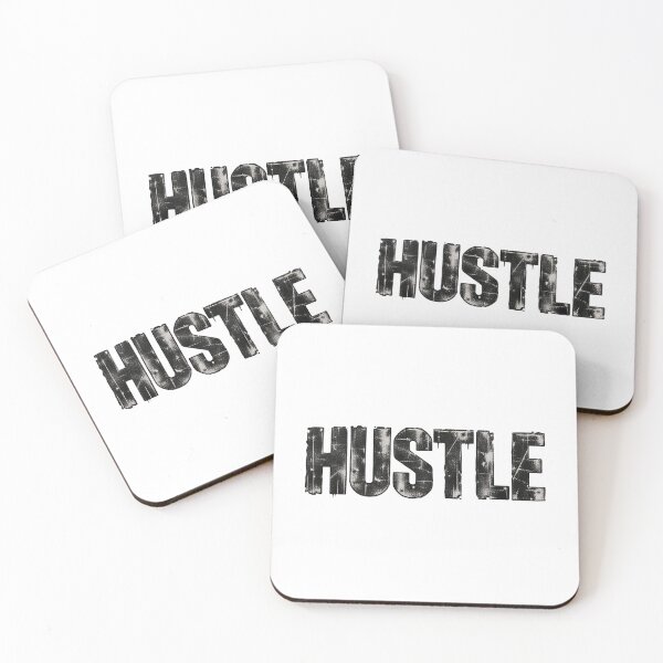 Item preview, Hustle Distressed Streetwear Text designed and sold by Inkworksbyshery.