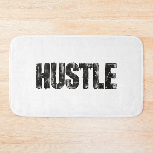Item preview, Hustle Distressed Streetwear Text designed and sold by Inkworksbyshery.