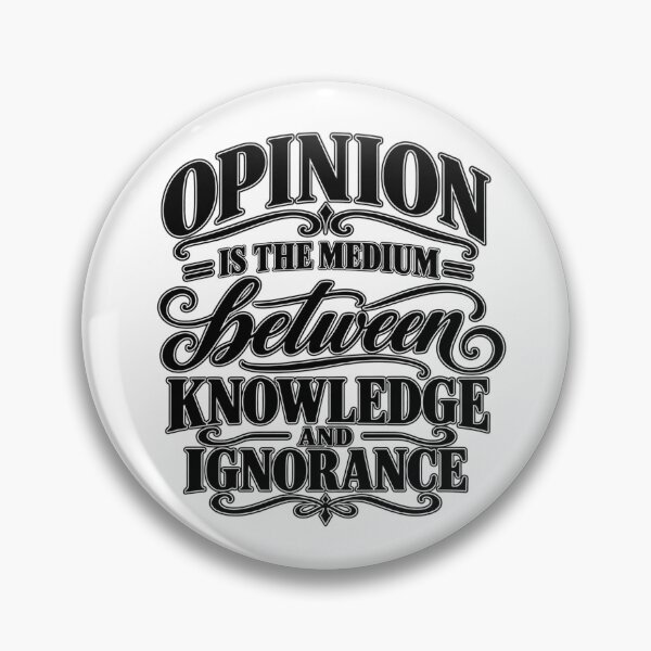 Item preview, The Measure of Opinion designed and sold by Quote Gallery.