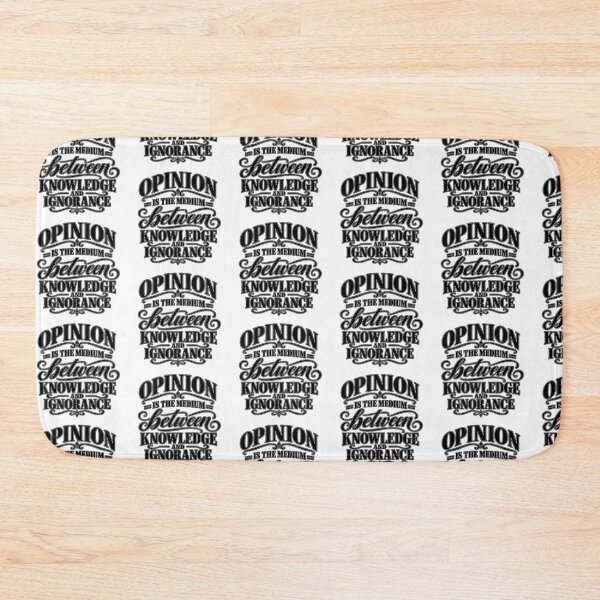 Item preview, The Measure of Opinion designed and sold by Quote Gallery.